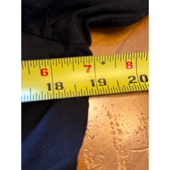 Free People NWT Thea Button Front Dress A Line Collared Shirt Mini Black Size XL - Picture 12 of 13